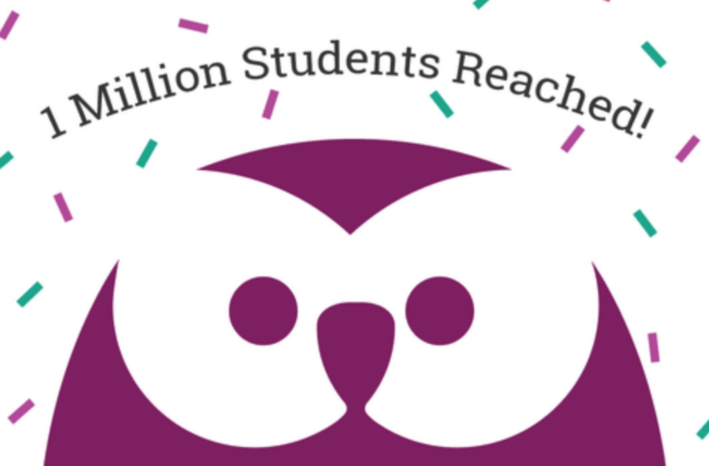 1 Million Students Reached