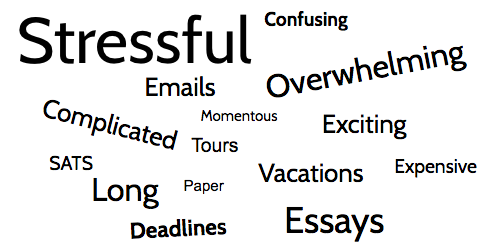 New Student Word Cloud