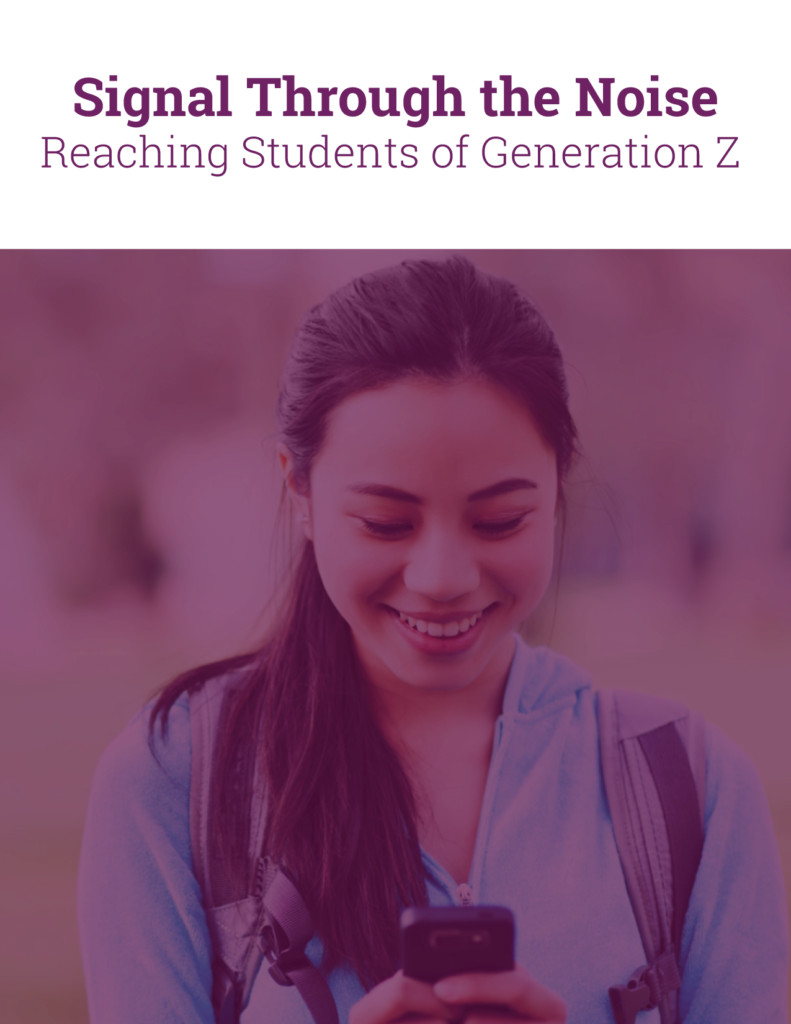 Reaching Students of Generation Z Webinar AdmitHub